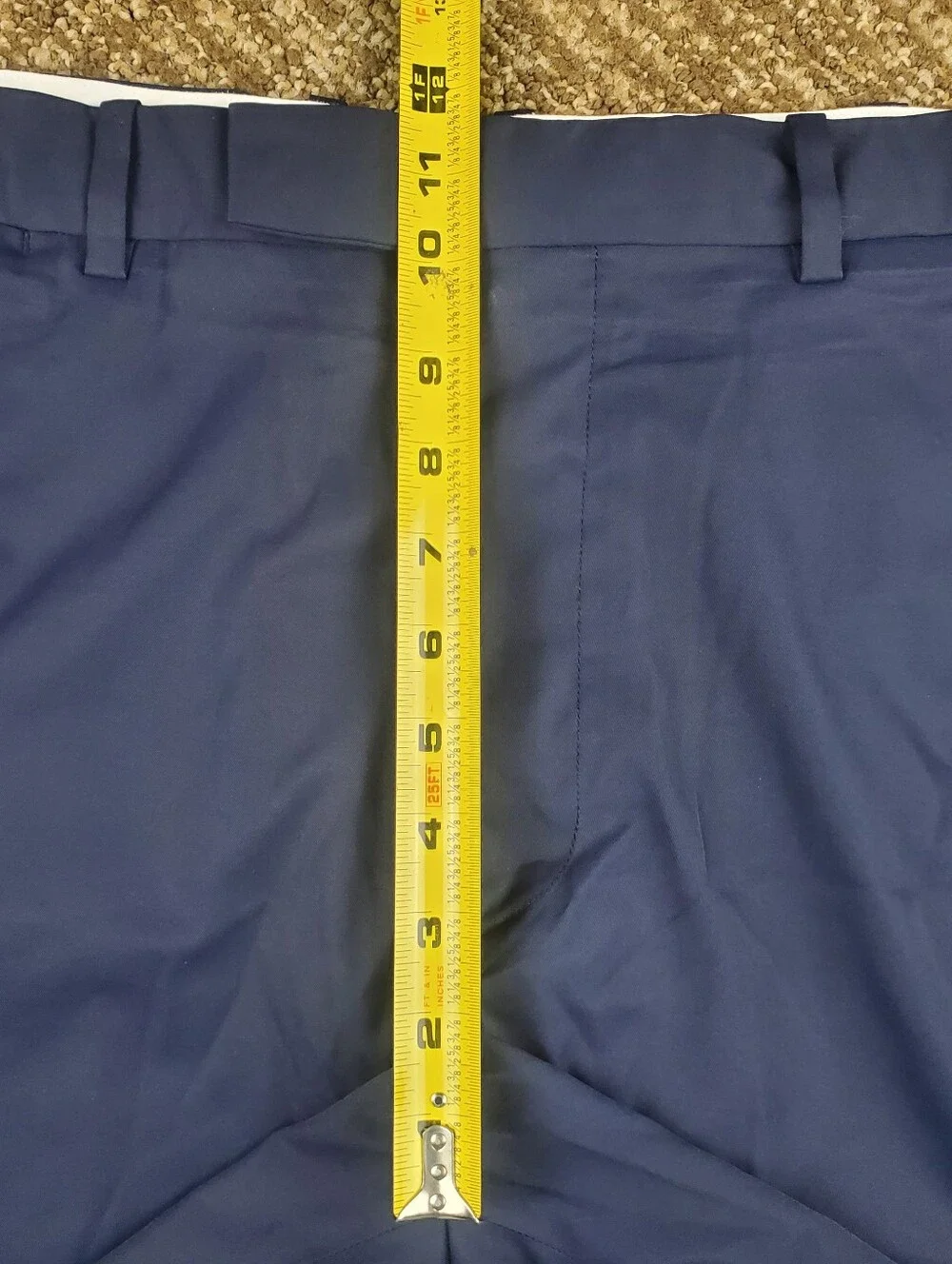 RLX Ralph Lauren Golf Shorts Blue Performance Stretch Size 36 Chino